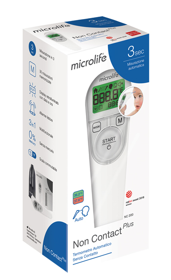 Microlife Termometro Frontale Nc200 Plus Senza Contatto - Immagine 4