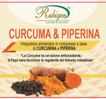 Curcuma & Piperina Rubigen 120 Compresse Da 500 Mg - Immagine 4