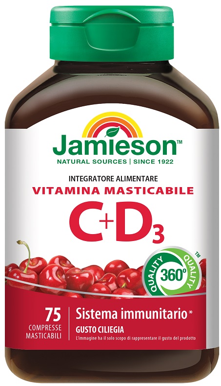 JAMIESON VITAMINA C500+D 75CPR