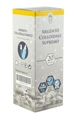 Punto Salute E Benessere Argento Colloidale Supremo 20 Ppm 100 Ml Spray + Contagocce - Immagine 3