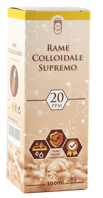 Rame Punto Salute E Benessere Di S. Rame Colloidale Supremo 20Ppm 100 Ml Ml Soluzione - Immagine 3