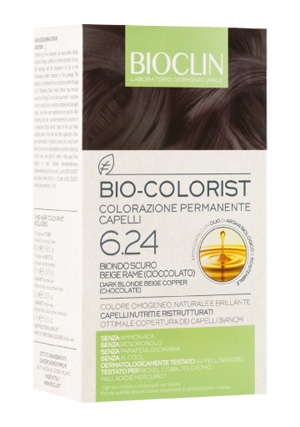 Bioclin Scuro/Beige Colorazione Permanente Bio Colorist 6,24, 100Ml - Immagine 4