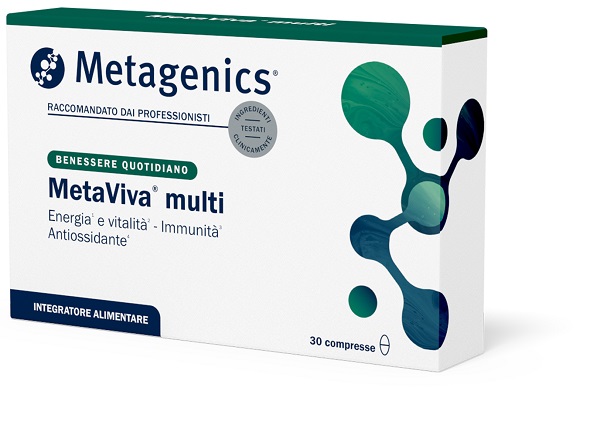 Metagenics Metaviva Multi Integratore Energizzante 30 Compresse - Immagine 5