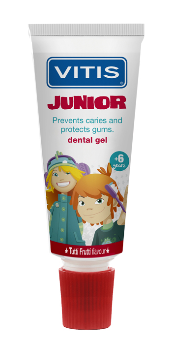 Vitis Vitis® Junior Gel Dentifricio 75 Ml Bambino - Immagine 3