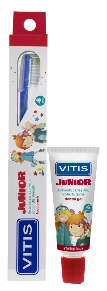 Vitis Junior Spazzolino + Gel 15 Ml - Immagine 4