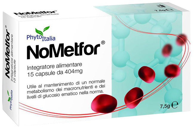 Phytoitalia Nometfor Cromo E Glicemia 15 Capsule - Immagine 4