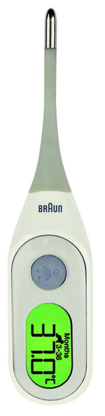 Termometro Elettronico Braun PRT2000 con Display LCD - Immagine 3