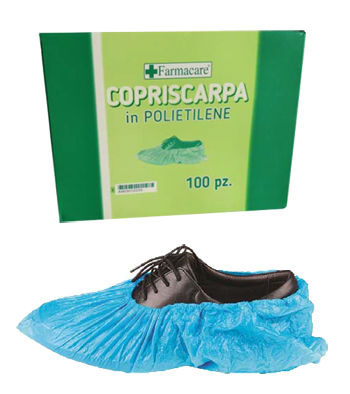 COPRISCARPE PET BLU 100PZ FARMAC
