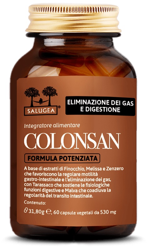 Salugea Colonsan Formula Potenziata 60 Compresse - Integratore Per Il Gonfiore Addominale - Immagine 6