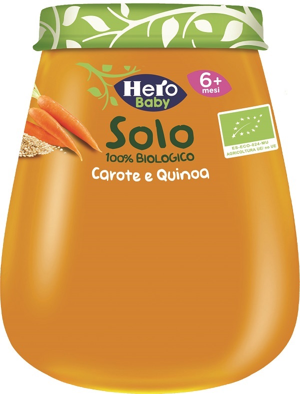 Hero Baby – Hero Baby Omogeneizzato Carote E Quinoa Biologiche 120 G