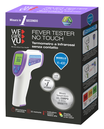 WECAREYU FEVER TESTER NO TOUCH