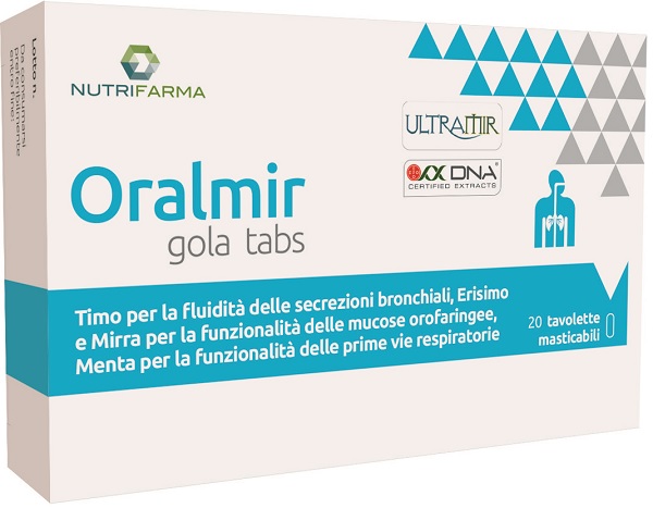 ORALMIR GOLA TABS 20CPR