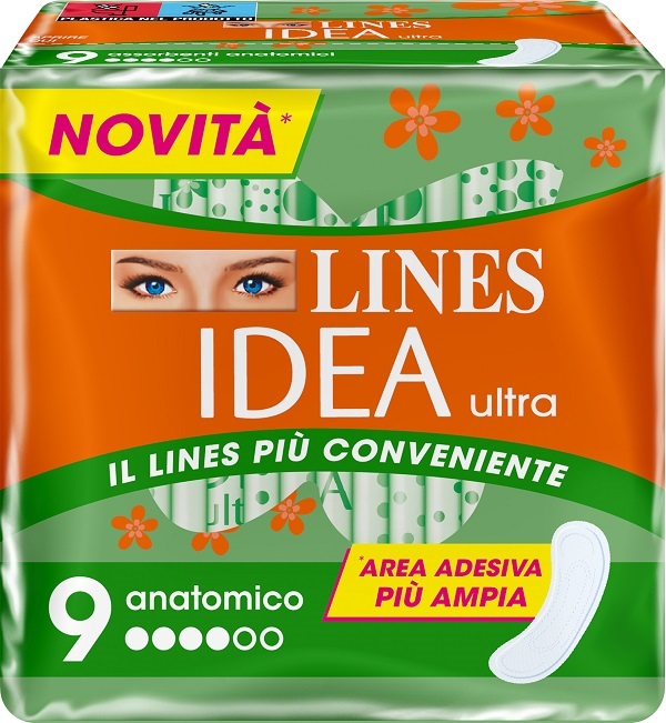 LINES IDEA ULTRA ANATOMICO 9PZ