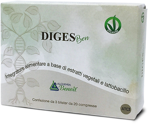 Alchimia Benoit Diges Ben Integratore Per La Digestione 60 Compresse - Immagine 4