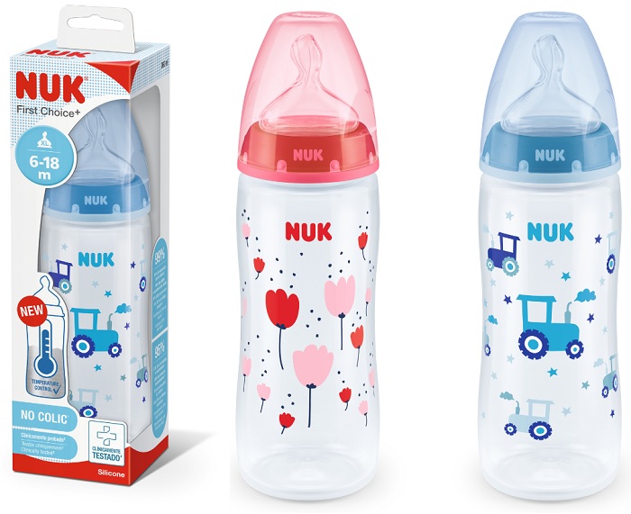 NUK BIB FC+TEMP.CONTR PP SIL 360