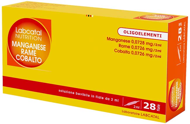 LABCATAL NUTRITION MN/CU/CO28F