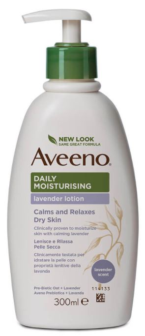 Aveeno Crema/Lavanda Daily Moisturising Idratante Corpo 300Ml - Immagine 7
