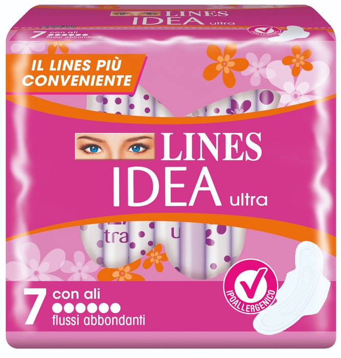 Lines – Assorbenti Lines Idea Ultra Flussi Abbondanti 7pz