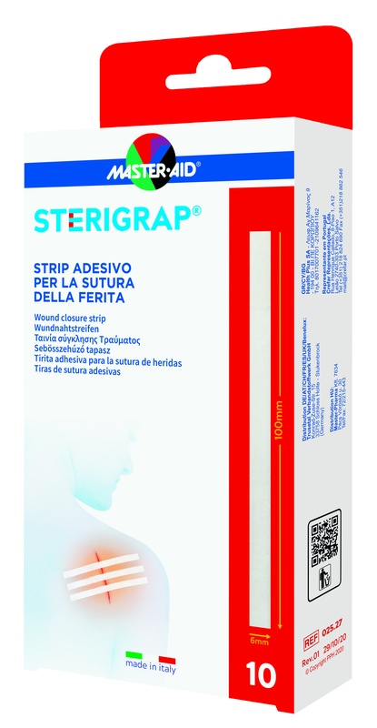 M-AID STERIGRAP STRIP A100X6MM - Immagine 5