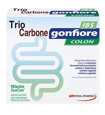 Triocarbone Trio Carbone Gonfiore Ibs Colon Bustine 35 G Bustina Bambino - Immagine 6