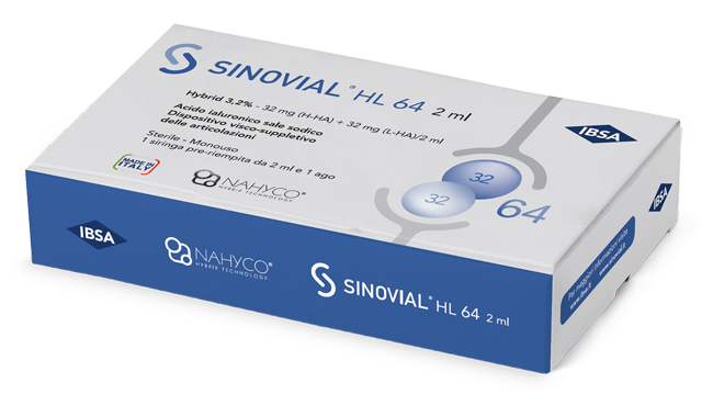 SINOVIAL HL 64 32MG+32MG 1 fiala
