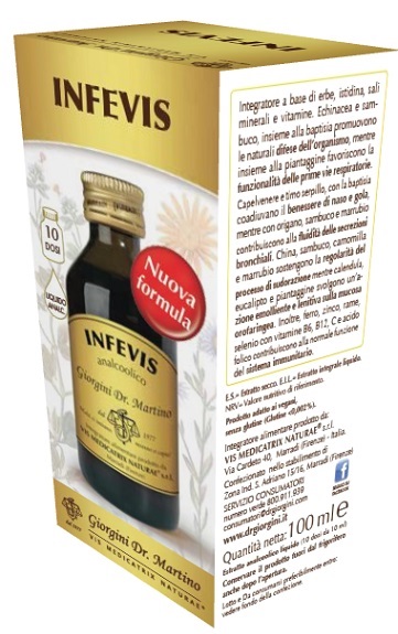 Dr. Giorgini Infevis Integratore Per Le Vie Respiratorie 100Ml - Immagine 4