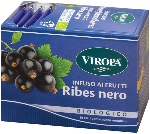 Viropa Infuso Al Ribes Nero Bio Bustine 40,5 G Filtro Bambino - Immagine 3