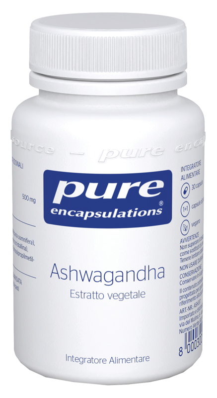 Pure Encapsulations Ashwagandha 30 Capsule - Integratore ricostituente - Immagine 5