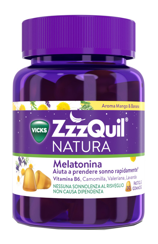 ZZZQUIL NATURA mango e banana 30 pastiglie
