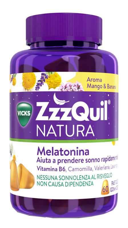 ZZZQUIL NATURA mango e banana 60 pastiglie