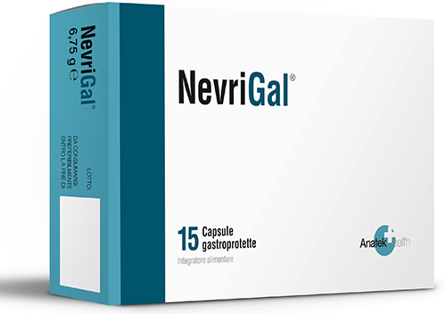NEVRIGAL Integratore di GABA e acido nervonico 15 capsule
