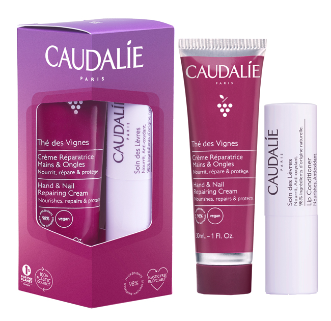 Caudalie Crema Thé Des Vignes Set Duo Mani E Labbra Mani 30 Ml + Stick Labbra 4,5 Ml - Immagine 6