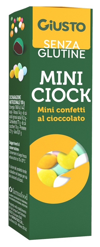 GIUSTO S/G MINI CIOCK 40G