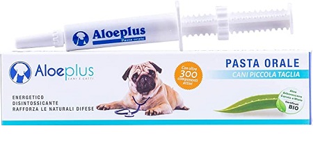 V ALOEPLUS PASTA/SIR CANI 15ML(X