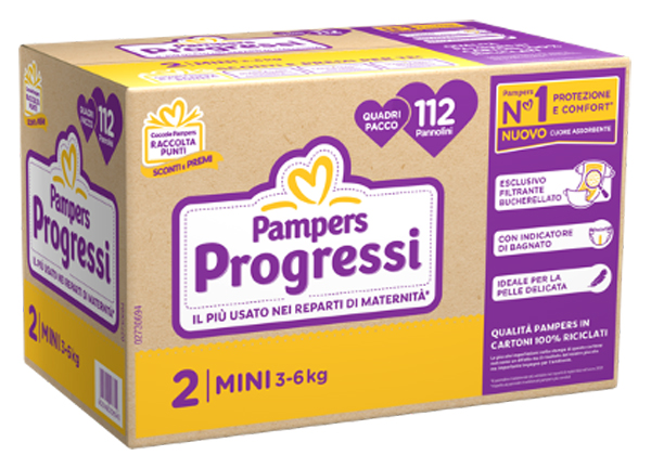 PAMPERS QU PROG MINI 112PZ 27306