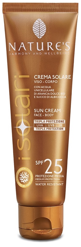 Nature's I Solari Crema Viso Corpo Spf 25 75 Ml Edizione Limitata Travel Size Ml - Immagine 7
