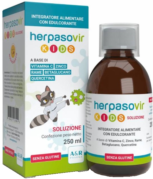 HERPASOVIR KIDS SOLUZIONE 250ML(