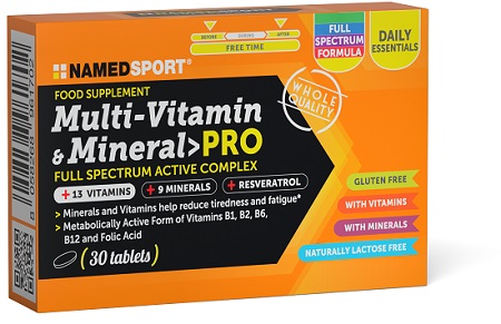 Named Multi-Vitamin&Mineral Pro 30 Compresse - Immagine 4