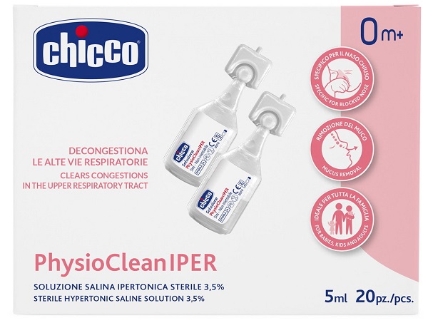Chicco Soluzione Hypertonic 5 Ml 20 Pezzi - Immagine 2