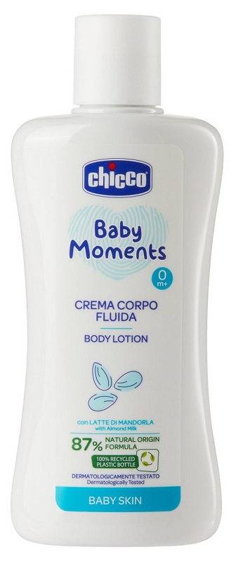 Chicco – Crema Corpo Fluida Baby Moments 200ml