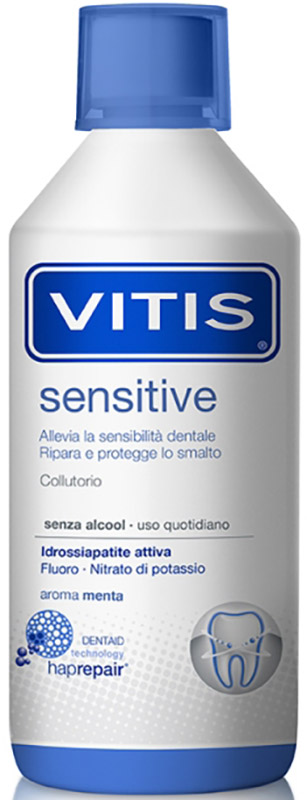 Vitis Sensitive Collutorio 500 Ml Ge It - Immagine 5