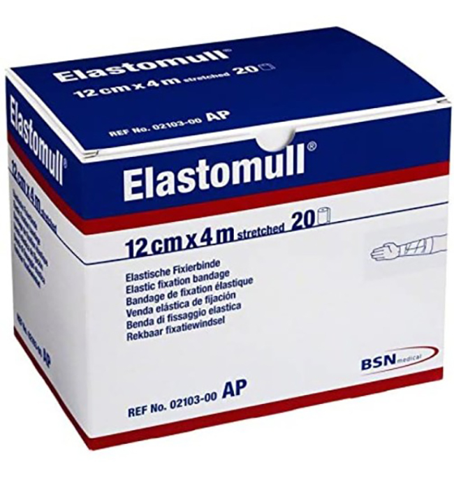 Essity Benda Elastica Elastomull 12 X400 Cm - Immagine 6