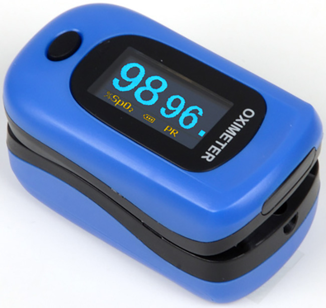 Gima Pulsoximetro Oxy-4 - Blu Gb,Fr,It,De,Es,Pt,Gr,Pl 1 Pz Altro - Immagine 3