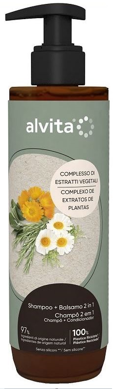 ALVITA SHAMPOO+BALSAMO 2IN1