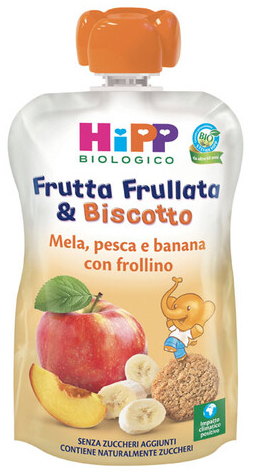 HIPP BIO FRUTTA FRULL.MEL/PESC/B