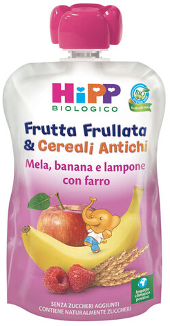 HIPP BIO FRUTTA FRULL.MEL/BAN/LA