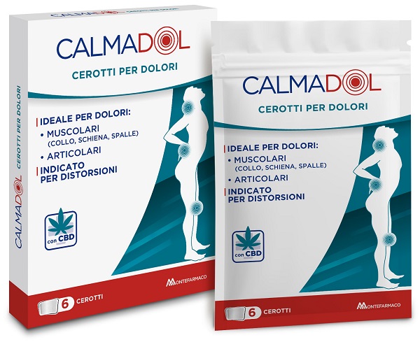 CALMADOL cerotto naturale antidolorifico 6 pezzi