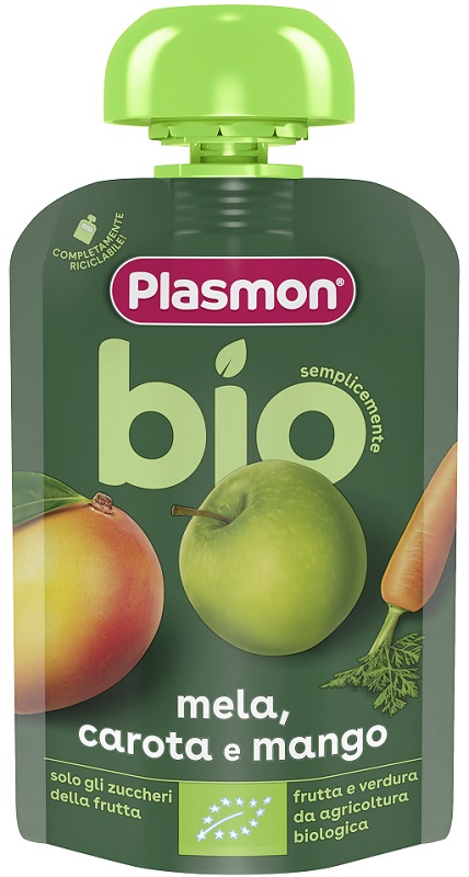 PLASMON MELA CA MA BIO POUCHES