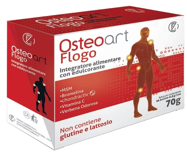 Osteoart Flogo 14 Bustine - integratore per le articolazioni - Immagine 4