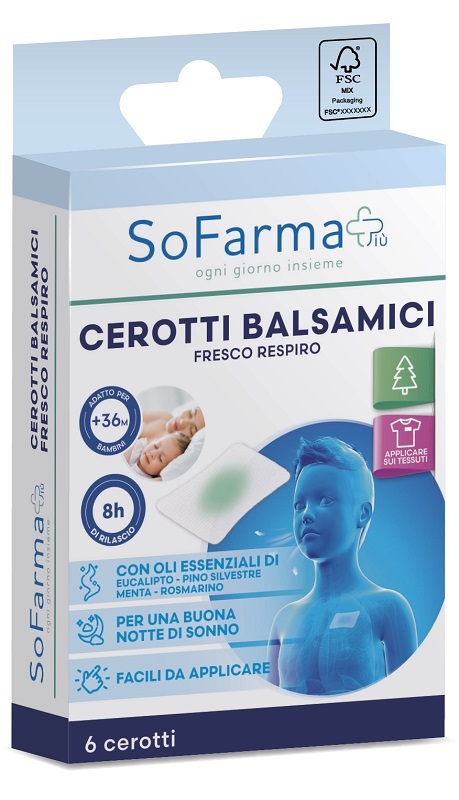 Sofarmapiu' Cerotto Balsamico 6 Pz Spray Bambino - Immagine 4